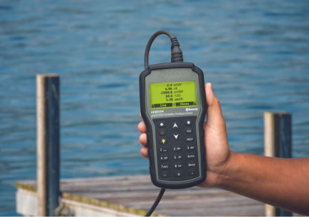 Multiparametru portabil cu Bluetooth® pH/EC/ Turbiditate/Oxigen Dizolvat Optic OPDO® - HI98594 [3]