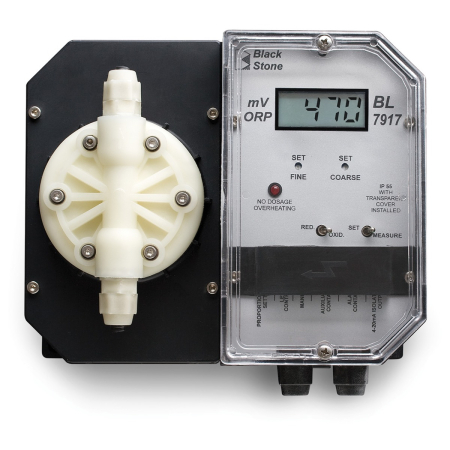 Instrumente de proces - Controler ORP cu pompa intetegrata, interval: +/-1999 mV, 220/240V ±15%; Alimentare 50/60Hz (40W).