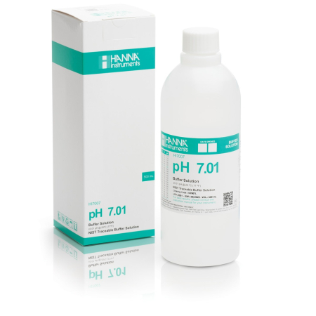 Azot - Tampon de calibrare pH 7,01 la 25°C, flacon de 500 ml