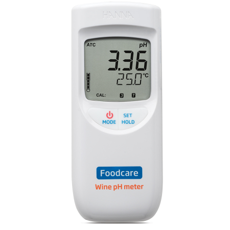 Industria Vinului - pH-metru portabil pentru vin, cu electrod pH FC10483