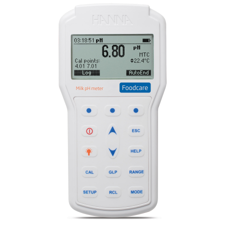 HI9819X Waterproof Portable Meters - pH-metru profesional și portabil pentru lapte
