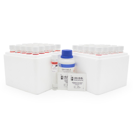 Analiza Apei Uzate - Reactivi Fosfor Total, Predozati, Domeniu Mic 0.00 la 1.60 mg/L, cuve de 16mm - 50 de cuve