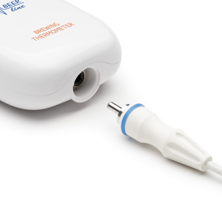 Termometru portabil cu termistor cu sonda din oțel inoxidabil FC762N2 de 1 m [2]