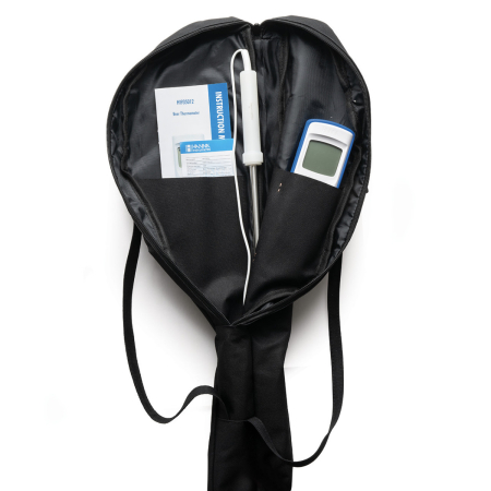 Termometru portabil cu termistor cu sonda din oțel inoxidabil FC762N2 de 1 m [3]