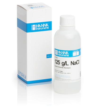 Salinitate - Soluție standard la 125 g/L NaCl, sticlă de 230 ml