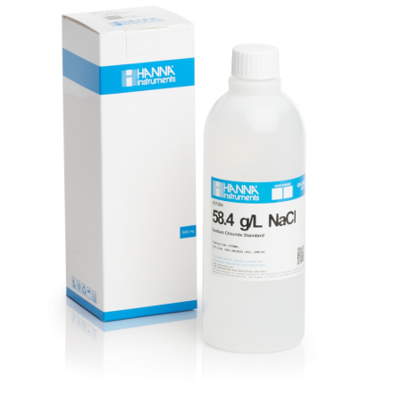 Soluții ISE - Soluție standard la 58,4 g/L NaCl, flacon de 500 ml