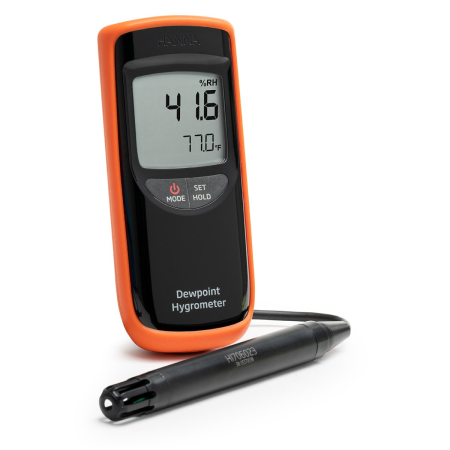 Termohigrometre cu punct de rouă și sonda de înregistrare a datelor de calibrare cu punct de rouă Interval: RH 20.0 la 95.0%, Temp 0.0 la 60.0°C / 32 la 140.0°F Dew PT -20.0 la 60.0°C / -4.0 la 140.0° [3]