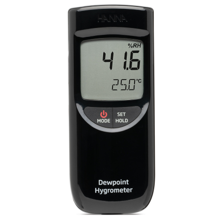 Termometre - Termohigrometre cu punct de rouă și sonda de înregistrare a datelor de calibrare cu punct de rouă Interval: RH 20.0 la 95.0%, Temp 0.0 la 60.0°C / 32 la 140.0°F Dew PT -20.0 la 60.0°C / -4.0 la 140.0°