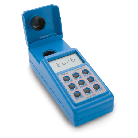 Turbidimetre portabile - Turbidimetru ISO cu tehnologie Fast Tracker™; Interval de la 0,00 la 9,99; 10,0 până la 99,9 și 100 până la 1000 FNU; 230V