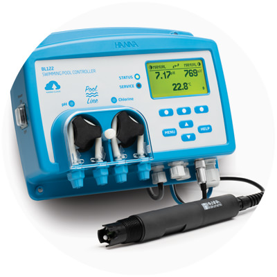 2020 - Primul controler de pH cu pompă de dozare din lume cu conectivitate în cloud și electrod inteligent
