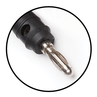 Banana pin connector