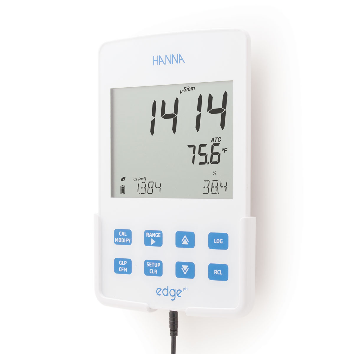 hi2002 edge Conductivity/TDS/Salinity meter wall mount