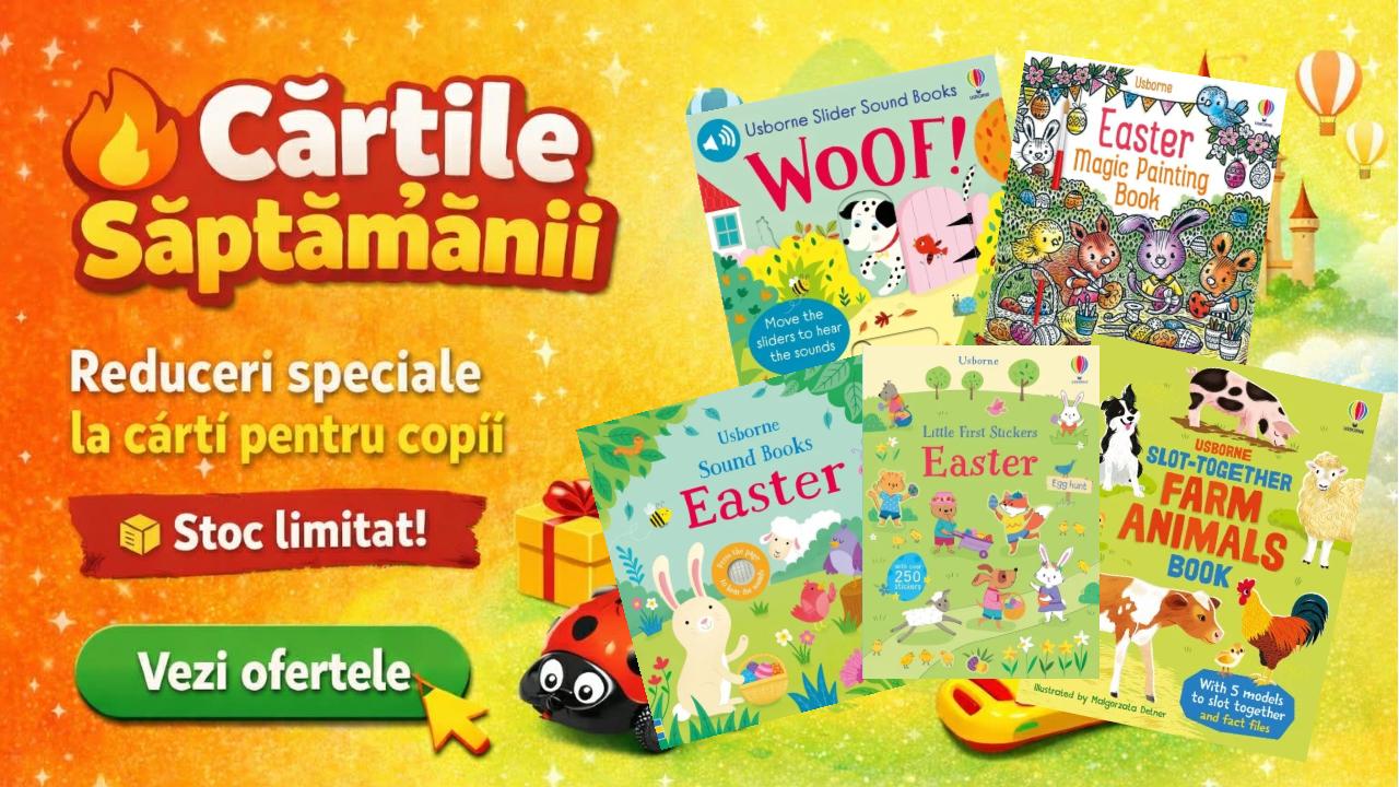 Cărțile Săptămânii – Reduceri la Cărți pentru Copii