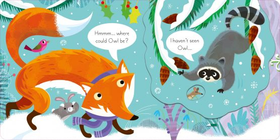Play Hide & Seek With Reindeer – Carte cu Clapete de Crăciun, Usborne [4]