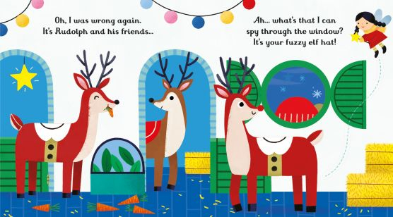 Are You There Little Elf? – Carte Interactivă cu Decupaje de Crăciun, Usborne [3]
