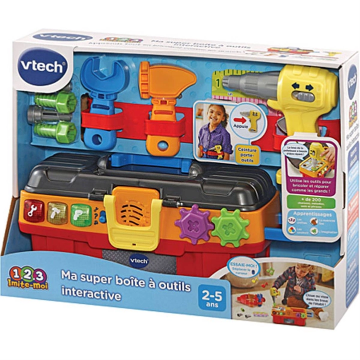 VTech My Super Interactive Toolbox – Trusă de Scule Interactivă pentru Copii [2]