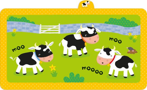 Baby’s Very First Noisy Book Farm – Carte cu sunete animale pentru bebeluși | Usborne [2]