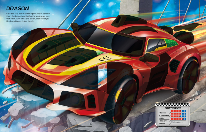 Build Your Own Super Cars and Monster Trucks Sticker Book [4]