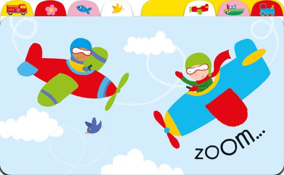 Carte interactivă „Noisy Book: Things That Go” – Carte cu sunete pentru copii 1-3 ani [3]