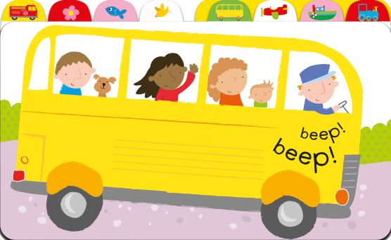 Carte interactivă „Noisy Book: Things That Go” – Carte cu sunete pentru copii 1-3 ani [2]