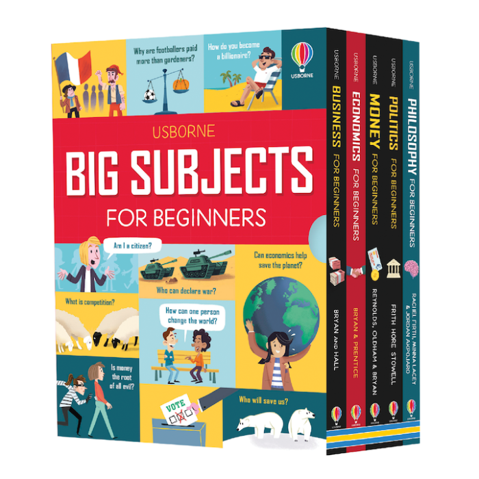 Colecție 5 Cărți Usborne Big Subjects For Beginners Box Set [2]