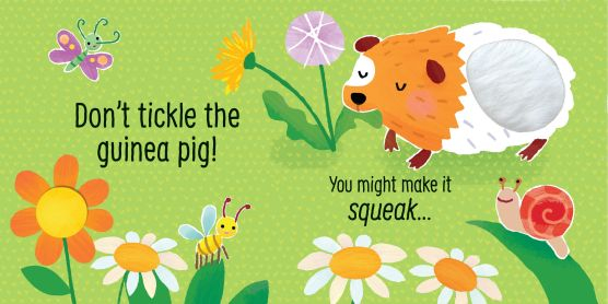 Don’t Tickle the Puppy! – Carte interactivă cu sunete pentru bebeluși | Usborne [4]