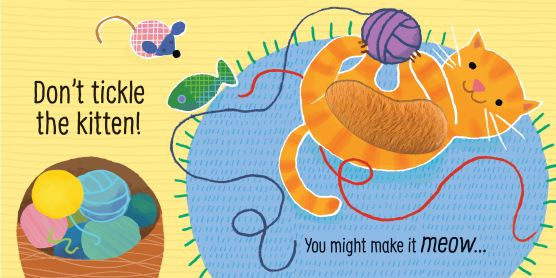 Don’t Tickle the Puppy! – Carte interactivă cu sunete pentru bebeluși | Usborne [3]