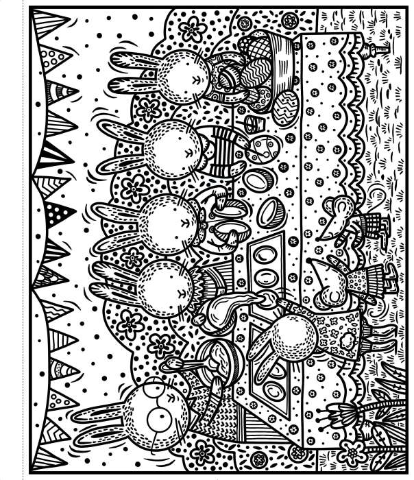 Easter Bunnies Magic Painting Book [3]