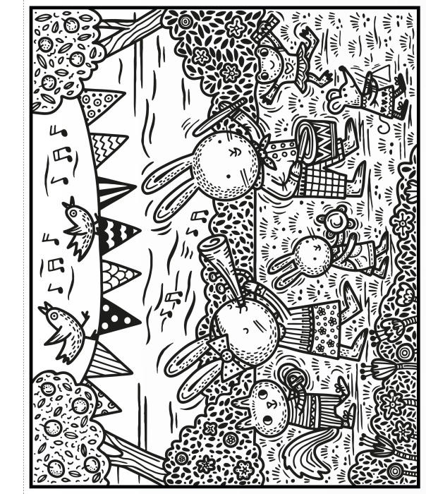 Easter Bunnies Magic Painting Book [5]