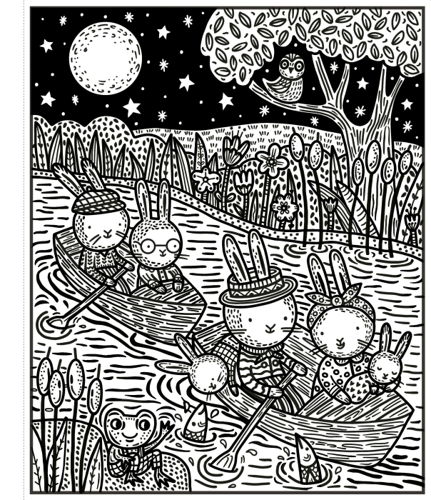 Easter Bunnies Magic Painting Book [6]