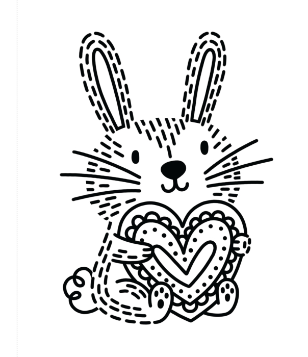 First Magic Painting I Love You Bunny [5]