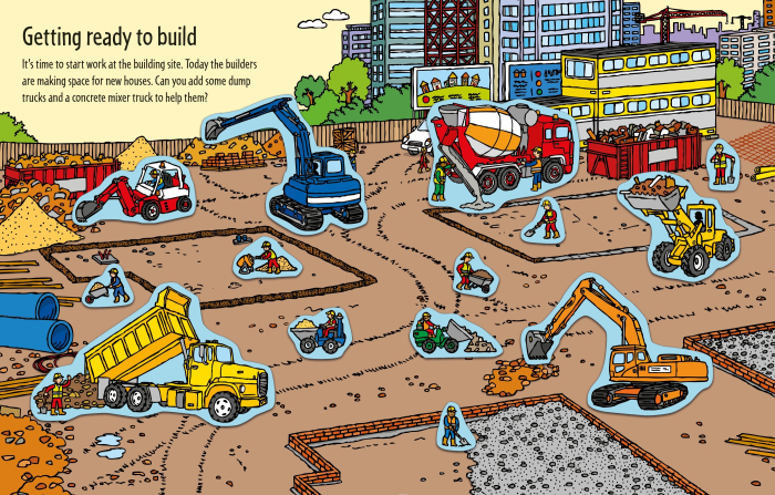 First Sticker Book Big Machines [3]