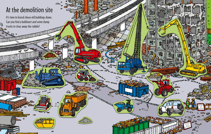 First Sticker Book Big Machines [4]