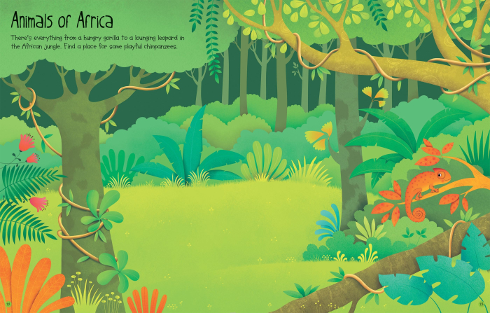 First Sticker Book Jungle [3]