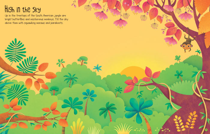 First Sticker Book Jungle [2]