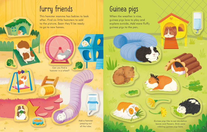 First Sticker Book Pets [3]