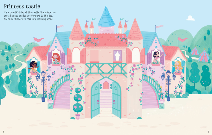 First Sticker Book Princesses [4]