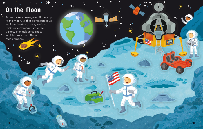 First Sticker Book Space [4]