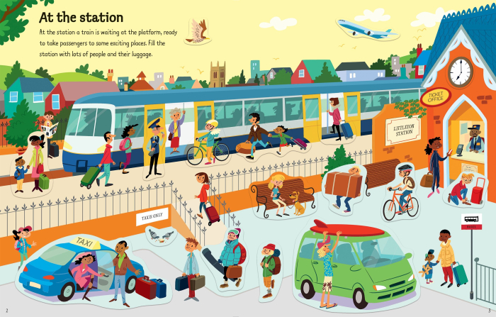 First Sticker Book Travel [3]