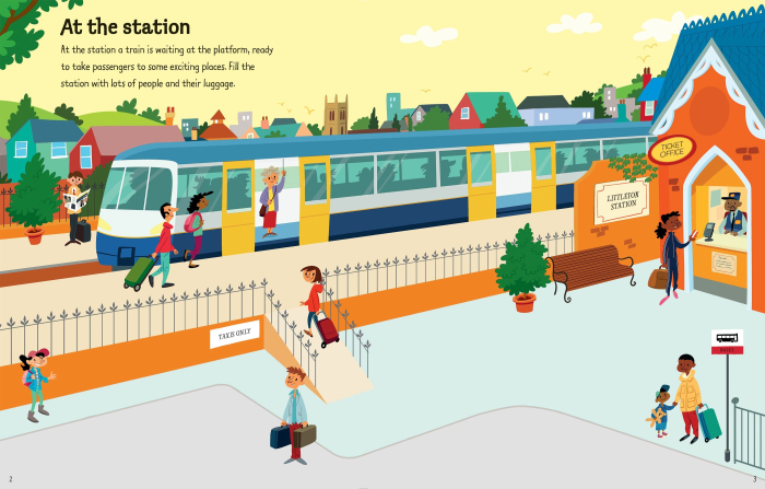 First Sticker Book Travel [2]