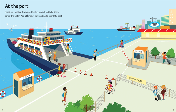 First Sticker Book Travel [4]