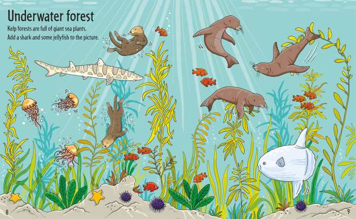 First Sticker Book Under the Sea [3]