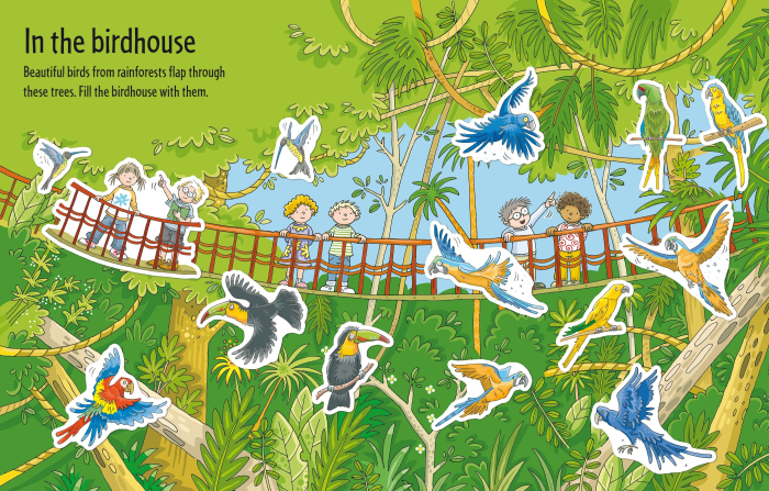 First Sticker Book Zoo [5]