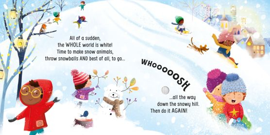 Lights and Sounds Winter Wonderland – Carte Usborne cu lumini și sunete, 6 luni+ [3]
