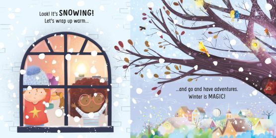 Lights and Sounds Winter Wonderland – Carte Usborne cu lumini și sunete, 6 luni+ [2]