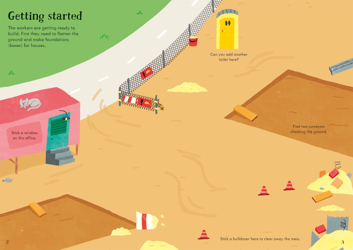 Little First Stickers Building Site [6]