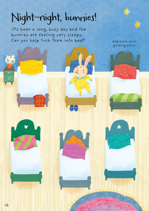 Little First Stickers Bunnies [8]