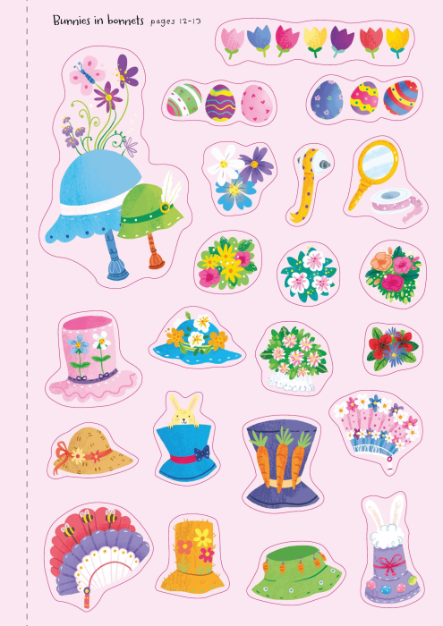 Little First Stickers Bunnies [3]