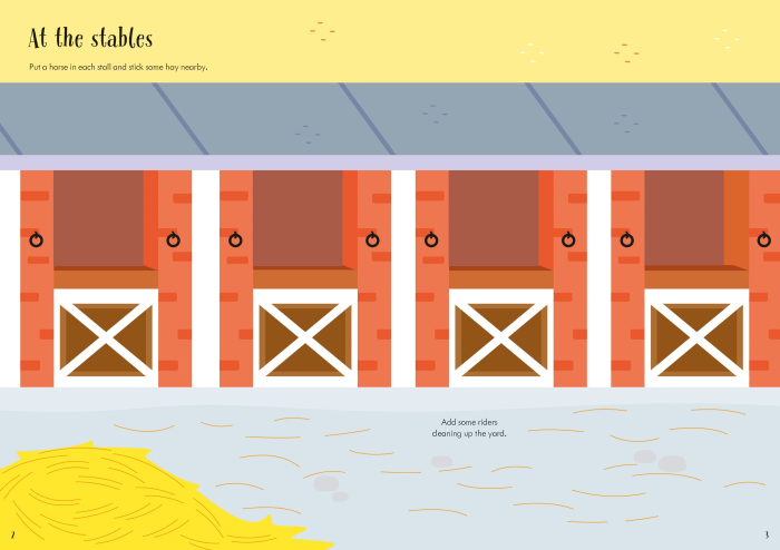 Little First Stickers Horses and Ponies [2]