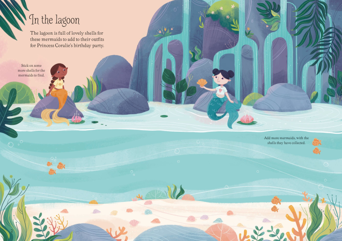 Little First Stickers Mermaids [2]